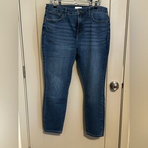 LC Lauren Conrad Dark Blue Skinny Jeans